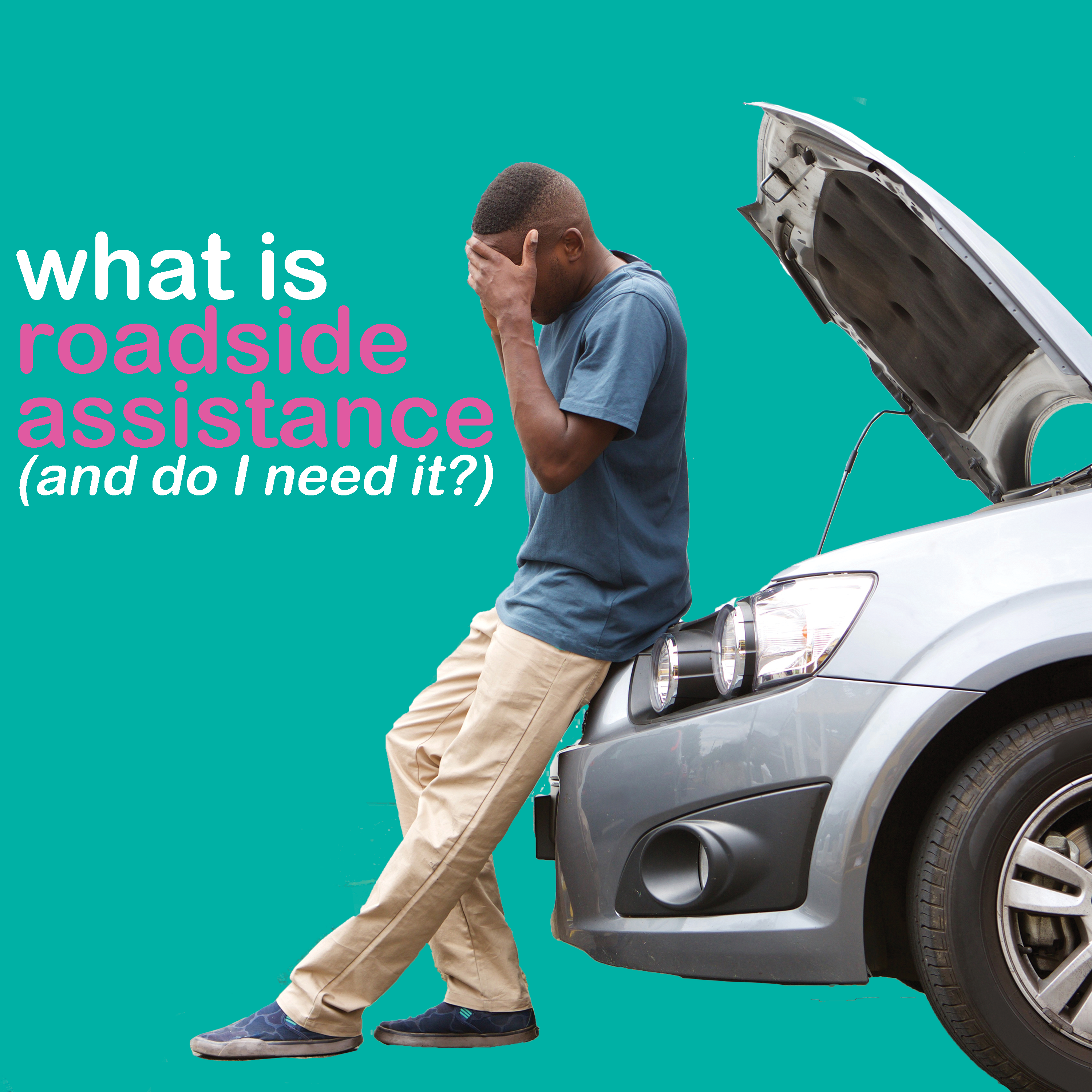 roadside assistance car insurance breakdown at side of road